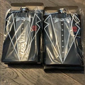 Tux Flask- set of 2- never used